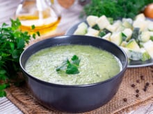 Le gaspacho de courgettes de Guy Savoy : Laurent Mariotte a la recette, il vous la donne !