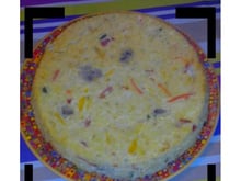 Gratin de riz dinde et petits légumes