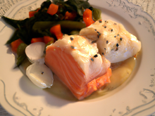 Cabillaud et saumon norvégiens