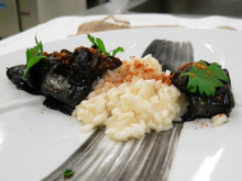 Calamar à l'encre comme au Pays Basque