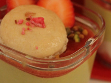 Duo de fraise et pistache