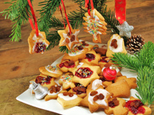 Biscuits de Noël à la confiture