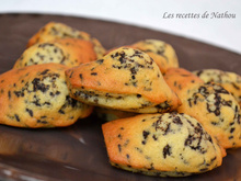 Madeleines aux vermicelles de chocolat