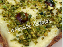 Tarte pamplemousse pistache
