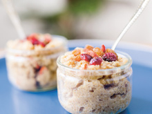 Porridge de quinoa aux fruits secs