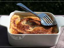 Gratin de pêches au citron