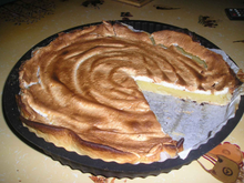 La tarte au citron meringuée : une acidité suave