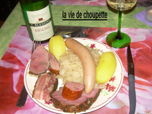 Choucroute alsacienne traditionnelle