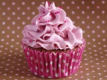Cupcakes tout framboise