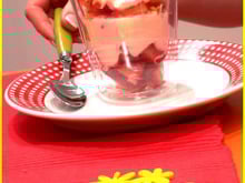 Verrines fraises mascarpone et spéculoos