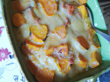 Gratin de lingue et de potiron