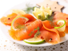 Quels accompagnements avec votre saumon fumé en entrée ?