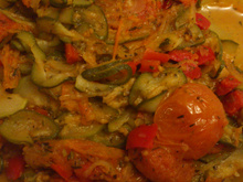 Légumes d'été en ratatouille