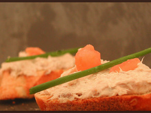 Rillettes de sardines et fromage frais
