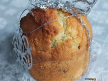 Cake sucré aux amandes et noix