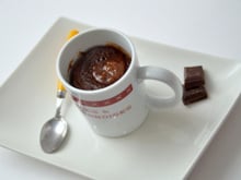 Mug cake au chocolat