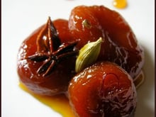 Abricots confits aux épices