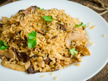 Risotto aux cèpes au thermomix