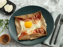 Galette de sarrasin à l'italienne