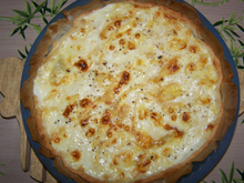 Tarte au maroilles économique