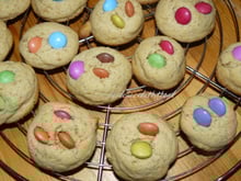 Cookies aux smarties express