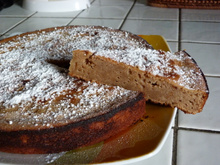 Gateau à la crème de marron