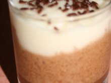 Duo de mousse poire au chocolat