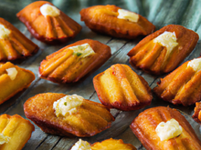 Madeleines au crottin de chèvre