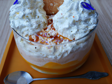 Île flottante gourmande et crème anglaise