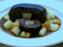 Parmentier de boudin noir aux pommes