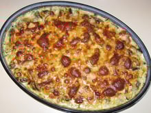 Gratin de légumes du soleil à la crème de reblochon