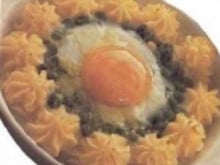 Saumon à la mousse de courgettes du chef