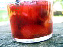 Compote de fraises à la cannelle