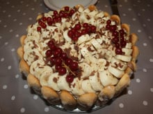 Charlotte au chocolat et à la banane