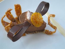 Paon chocolat nougatine