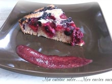 Maxi financier aux fruits rouges