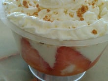 Trifle aux fraises speculoos