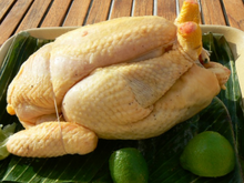 Poulet rôti façon thaï