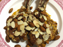 Côtelettes aux amandes