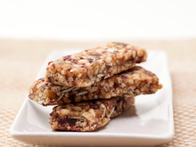 Barres énergétiques aux fruits secs et graines de chia