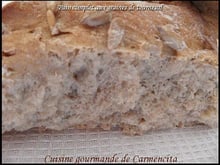 Pain complet aux graines de tournesol