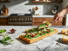 Tarte printanière aux petits pois et fromage frais : le coup de fraîcheur de la saison