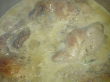 Lapin aux deux moutardes