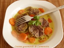 Filet mignon de porc poivré au lait de coco