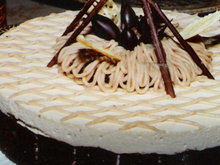 Entremet aux marrons