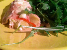 Bananes salées et relevées