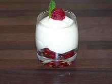 Mousse framboisine