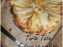 Tarte tatin aux endives, saveur raclette