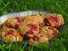 Cookies au beurre de cacahuète et aux framboises