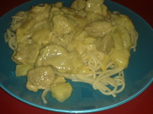 Sauté de porc ananas coco